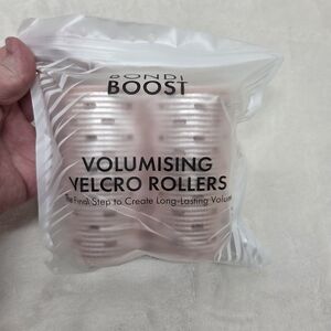 Bondi Boost Volumising Velcro Rollers - 8 Pack - Pink - NIB